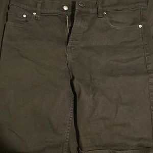 Black jean short Calvin Klein